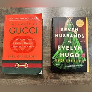 2-Pack Book Bundle House of Gucci and The Seven Husbands of Evelyn Hugo